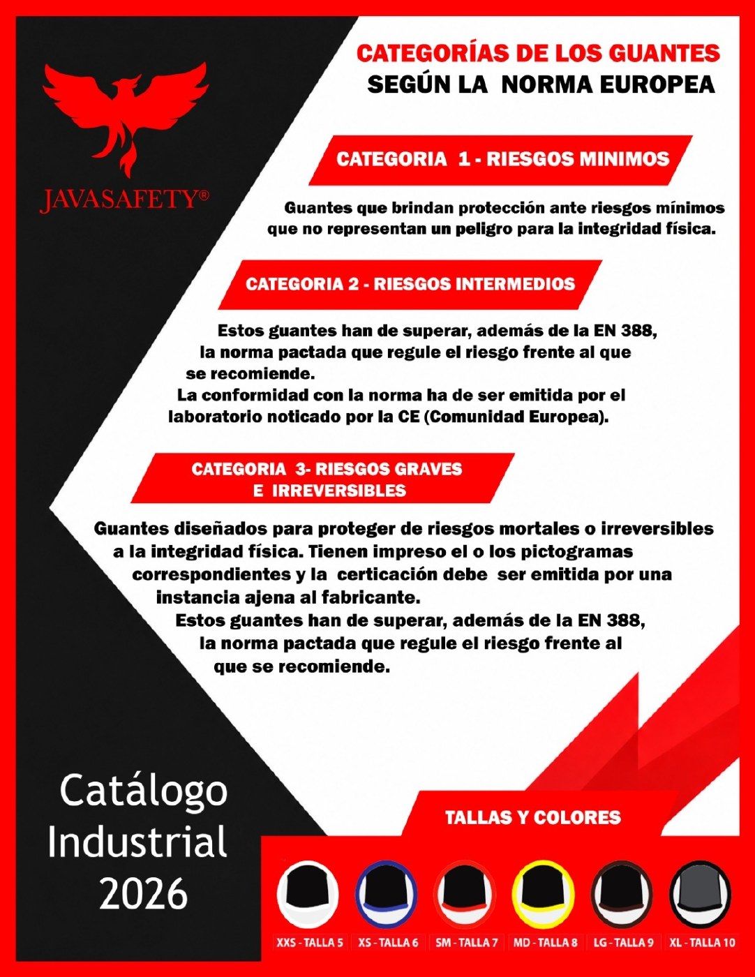 Portada de Catálogo de JavaSafety 2026